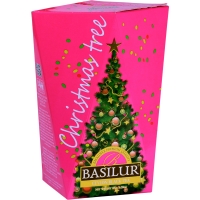 Черный чай Basilur Рождественская елка Фиолетовая, картон 85г
